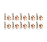 Lot de 20 électrodes de torche plasma 9-5633 et buse 9-5631, consommables en cuivre 60 A compatibles avec les machines PCH-51 et 3XRTM 4XITM 5XRTM, comprend 10 électrodes et