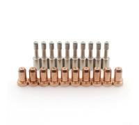 Lot de 20 électrodes de torche plasma et buse 9-6006 9-6099 pour dynamique thermique PCH-10 Compatible avec PCH-20 PCH-25 PCH-35
