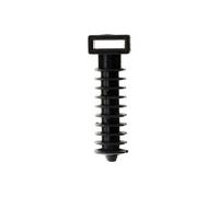 Zenitech - Lot de 20 embases Noires pour chevilles Noir G