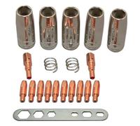 Lot de 20 embouts de contact de soudage compatibles avec pistolet torche MB25 25AK MIG MAG