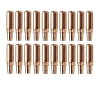 Lot de 20 embouts de contact de soudure 206186 pour Miller Spoolmatic XR Series, buses en cuivre 0,030AL de 0,1 cm pour consommables de torche MIG, filetage robuste