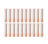 Lot de 20 embouts de contact MB15 15AK pour soudage MIG M6 avec dureté et résistance améliorées (1,0 mm)