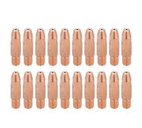 Lot de 20 embouts de en cuivre 0,8 mm 1,0 mm 1,2 mm, Buse de tube M6 pour chalumeau Binzel 24KD, pièces de rechange pour soudage MIG/MAG