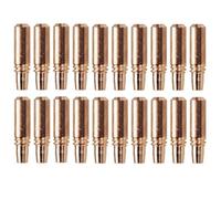 Lot de 20 embouts de torche de soudage Miller 206186, 0,1 cm/0,1 cm AL pour série Spoolmatic et XR, lot de 20 buses d'électrode en cuivre