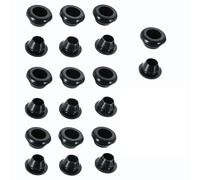 Lot de 20 Embouts en Caoutchouc pour Réchauds, Camping Car Pieds en Caoutchouc Antirouille œillets de cuisinière en caoutchouc pour cuisinières de camping-car Compatibles avec Les Barres de 5 mm