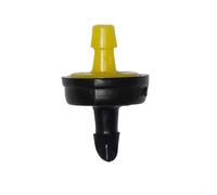 Lot de 20 émetteurs d'irrigation goutte à goutte compensateurs de pression pour arrosage par points de jardin, débit stable de 10 à 30 l/h, goutteurs en plastique autonettoyants et résistants aux