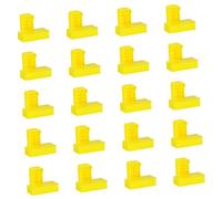 Lot de 20 entretoises de nivellement pour carrelage mural - Pour un alignement sans effort - Lignes de joints sans couture - Outil d'alignement des carreaux muraux