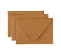 Lot de 20 enveloppes à 5 feuilles de papier - Motif lin - Parfaites pour les lettres manuscrites et la création artistique - Texture lin ancien