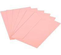 Lot De 20 Enveloppes Colorées Avec Fermeture Adhésive, Enveloppes De Couleur Pour Lettres, Cartes Postales, Faire-Parts, Carte De Voeux, Taille C6: 114 X 162 Mm (Rose)