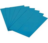 Lot De 20 Enveloppes Colorées Avec Fermeture Adhésive, Enveloppes De Couleur Pour Lettres, Cartes Postales, Faire-Parts, Carte De Voeux, Taille C6: 114 X 162 Mm (Bleu)