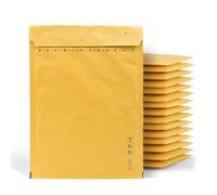 Lot de 20 enveloppes matelassées pour envoi, enveloppes à bulles, couleur kraft, différentes tailles, enveloppes d'expédition en papier sulfurisé · m-office (270 x 360 mm, 20 unités)