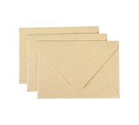 Lot de 20 enveloppes texturées de 5 tailles dans des tons terre de style classique, parfaites pour les invitations de mariage et cartes de vœux, papier à lettre tendance traditionnel