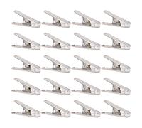 Lot de 20 épingles à linge en acier inoxydable multi-usages pour linge, maison, extérieur, bureau