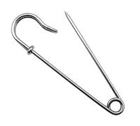 Lot de 20 épingles à nourrice en acier inoxydable très résistantes pour bijoux, travaux manuels, usage domestique, vêtements, kilt