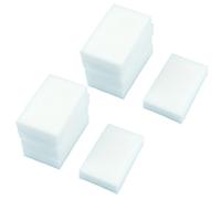 Lot de 20 éponges magiques multi-usages (10 x 6 x 2 cm) (blanches)