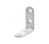 Lot de 20 équerres de chaise acier époxy, l.40 mm