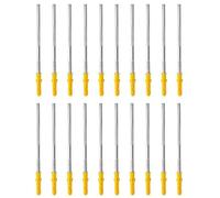 Lot de 20 Équerres Étagères Murales Invisibles, Support Fixation Etagere Placard Murale Invisible, Consoles et Taquets pour Étagères, Parfaites pour Une Installation Verticale et Solide pour Étagères