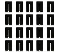 Lot de 20 extensions de cheveux V-Light, anti-UV et résistantes à la chaleur pour kératine et UV/LED, films de protection réutilisables pour la coiffure