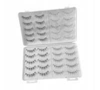 Lot De 20 Faux Cils 3d Légers Pour Femme, Idéal Pour Un Mariage Ou Un Cosplay.