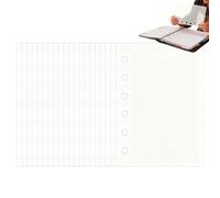 Lot de 20 feuilles autocollantes pour classeur - Feuilles de papier réutilisables - Pour artistes, scrapbooking, étudiants, projets de bricolage, journaux