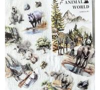 Lot de 20 feuilles autocollants pour scrapbooking, accessoires pour journal et bullet journal