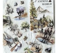 Lot de 20 feuilles autocollants pour scrapbooking, accessoires pour journal et bullet journal