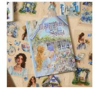 Lot de 20 feuilles d'autocollants Ta Merry pour scrapbooking Motif fleurs