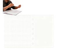 Lot de 20 feuilles de classeur - Papier autocollant durable avec feuilles lisses et résistantes aux déchirures pour le rangement organisé des travaux manuels | Artistes, scrapbooking, étudiants