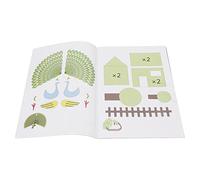Lot de 20 feuilles de papier à dessin pour imprimante 3D - Pochoirs en papier pour stylo d'impression 3D, 40 motifs et un tableau transparent