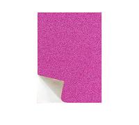 Lot de 20 feuilles de papier cartonné autocollant brillant au format A4 pour loisirs créatifs, fabrication de cartes, décoration de fête (rose)