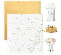 Lot de 20 feuilles de papier de soie pour emballage cadeau de Noël, 50 x 70 cm pour sacs cadeaux, pompons, bricolage et loisirs créatifs, décoration de Noël