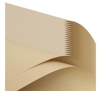 Lot de 20 feuilles de papier kraft de couleur unie pour arrangements floraux et emballages - Papier d'emballage pour bouquet floral