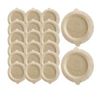 Lot de 20 feuilles de papier sulfurisé pour friteuse à air chaud - Anti-fuite - Résistant à l'huile - Pour micro-ondes, friture, cuire, rôtir - Simple