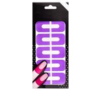 Lot de 20 feuilles/paquet de bandes adhésives pour retirer le vernis à ongles Autocollant de protection facile à utiliser pour la peinture de nail art