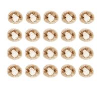 Lot de 20 filets à cheveux invisibles pour chignons, perruques, filet élastique pour cheveux