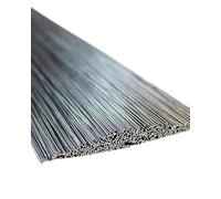 Lot de 20 fils à ressort en acier inoxydable de 50 cm, fil dur, fil droit, 0,2 à 2 mm, for la fabrication de bijoux à faire soi-même, les opérations industrielles(0.5mm)