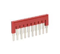 Lot de 20 fils de liaison FBS10-6 for bornes de raccordement PT ST 4 4 mm², bornier de rail DIN, pont enfichable FBS 10-6 2/3/4/5/10 prises(FBS 10-6,For PT4)