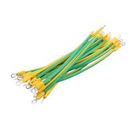 Lot de 20 fils de terre solaires PV BVR avec 20 pièces Bvr 12AWG pour 4 mm² conçus pour une utilisation durable avec une bonne durabilité et un fonctionnement constant (6 mm2-20 cm)