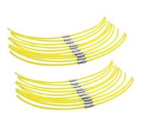 Lot de 20 fils pour coupe bordure Bosch F016800174 ART 23 Combitrim - Jaune - AQSACOKIYA - 23 cm x 2,4 mm
