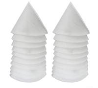 Lot de 20 filtres à air conique progressif DN 125 G4 pour ventilation Zehnder, Helios, Maico