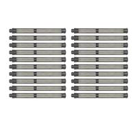 Lot de 20 filtres à pistolet pulvérisateur sans air compatibles avec les pistolets de pulvérisation Contractor ll et FTx ll pour pulvérisateurs de peinture sans air et machine de pulvérisation de