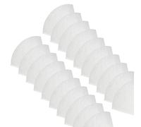 Lot de 20 filtres coniques DN 125, filtre G4 pour système de ventilation Zehnder, Maico, Pluggit, Helios Disc Valves, tapis filtrants pour systèmes de ventilation, convient à tous les types de