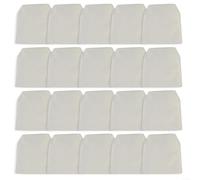 Lot de 20 filtres de rechange compatibles avec aspirateur à main sans fil Einhell Power X-Change TE-VC 18 Li-Solo & TE-HV 18/06 Li-Solo, filtre anti-poussière fin réutilisable, lot de 4/10/20
