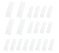 Lot de 20 filtres de rechange pour friteuse à air - Inserts neutralisant les odeurs - Pour panier de 6 litres - Accessoires de cuisine - Pièces de rechange compatibles - Absorbeur d'odeurs - 16 x 5 x