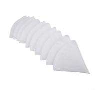 Lot de 20 filtres de ventilation pour soupape d'échappement, forme conique, 10 ou 20 pièces G4 en polaire synthétique pour Zehnder