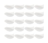Lot de 20 filtres d'échappement coniques G4 DN125 - Valve à disque rond - Longueur : 180 mm - Profondeur progressive - Structure compatible avec les unités Pluggit