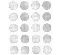 Lot de 20 filtres en maille pour écouteurs 4 tailles 4 mm