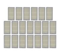 Lot de 20 filtres HEPA de rechange pour aspirateur Lidl pour SilverCrest SSR 3000 A1 Robot