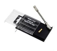 Lot de 20 forets de 0,3 à 2,0 mm en alliage d'acier pour perceuses manuelles, circuits imprimés, fabrication de bijoux, outil de bricolage