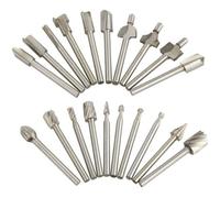 Lot de 20 forets en carbure de tungstène Dremel pour meuleuse rotative